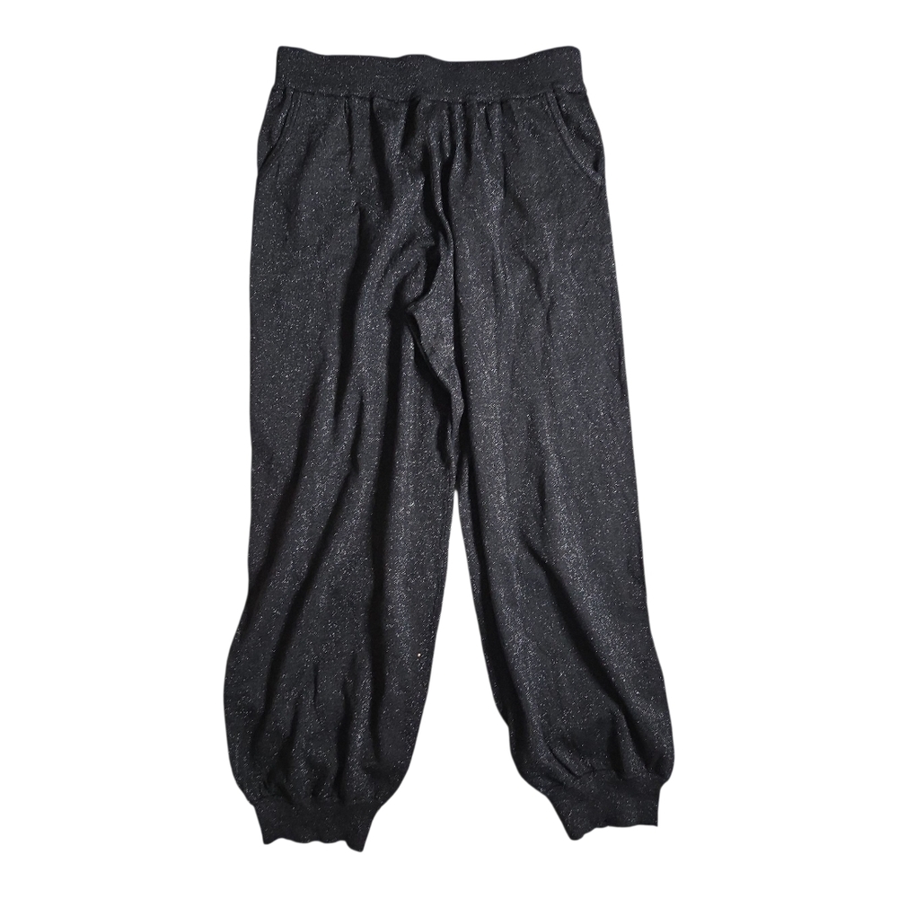 Ryegrass Black Glitter Jogger Pants